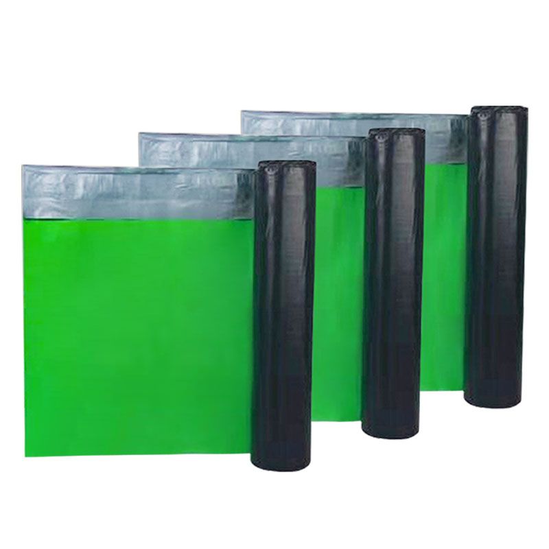 Cross membrane polymer self-adhesive waterproofing membrane